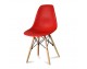 Stylish modern chair on wooden beech legs, 10 colors