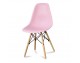 Stylish modern chair on wooden beech legs, 10 colors