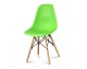 Stylish modern chair on wooden beech legs, 10 colors