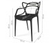 Modern openwork chair for the garden, stylish for the balcony, terrace masters