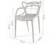 Modern openwork chair for the garden, stylish for the balcony, terrace masters