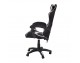 Office chair, bucket gaming chair, eco-leather, Black/Red