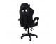 Office chair, bucket gaming chair, eco-leather, Black/Red