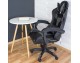 Office chair, bucket gaming chair, eco-leather, Black/Red