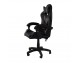 Office chair, bucket gaming chair, eco-leather, Black/Red