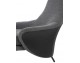 Chair LOBBY TEDDY gray - stainless steel, opal black