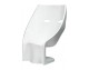 NEMO FACE CHAIR white armchair - fiberglass