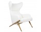 HAMPTON TEDDY armchair white