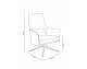 VICTOR black PU armchair