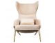 HAMPTON TEDDY armchair white