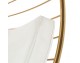 GABBIA gold/beige hanging armchair