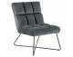 Alba VIC dark gray armchair 28