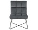 Alba VIC dark gray armchair 28