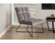 Alba VIC dark gray armchair 28