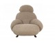 PLUSH FUR rocking chair, white.