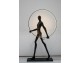 HUMAN ROUND fiberglass floor lamp