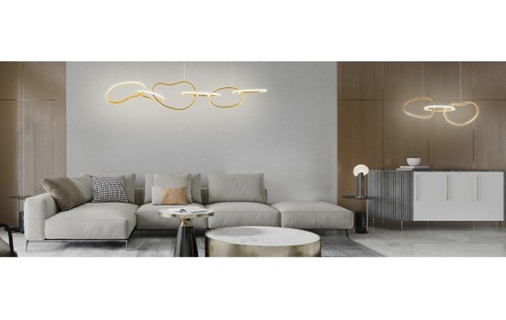 Lampa suspendata MOOSEE JAZZ 6 gold