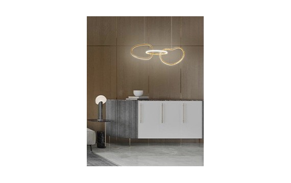 Lampa suspendata MOOSEE JAZZ 3 gold