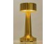 Lampa de birou LEE gold - baterie incorporata, LED