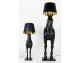 HORSE STAND M floor lamp black - fiberglass