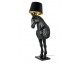 HORSE STAND M floor lamp black - fiberglass