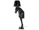 HORSE STAND M floor lamp black - fiberglass