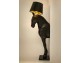 HORSE STAND M floor lamp black - fiberglass