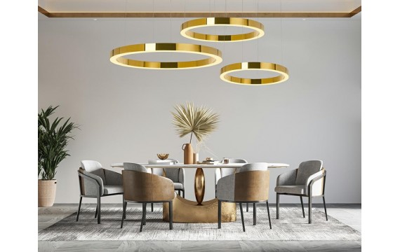 Závěsná lampa MOOSEE RING LUXURY 110 zlatá - LED