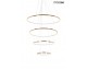 MOOSEE RING SLIM S hanging lamp, gold