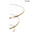 MOOSEE RING SLIM S hanging lamp, gold