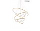 MOOSEE RING SLIM S hanging lamp, gold