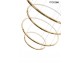 MOOSEE RING SLIM S hanging lamp, gold