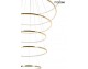 MOOSEE RING SLIM S hanging lamp, gold