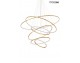 MOOSEE RING SLIM S hanging lamp, gold