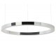 RING 40 silver hanging lamp - LED, polished steel