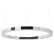 RING 100 silver hanging lamp - LED, polished steel