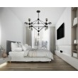 MOOSEE hanging lamp ASTRIFERO 15 black