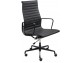 AERON PRESTIGE PLUS black office chair - natural leather, aluminum