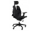 AERON PRESTIGE PLUS black office chair - natural leather, aluminum