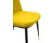 DIEGO dark gray chair - velvet, black and gold base