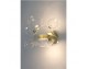 CAPRI WALL 6 gold wall lamp