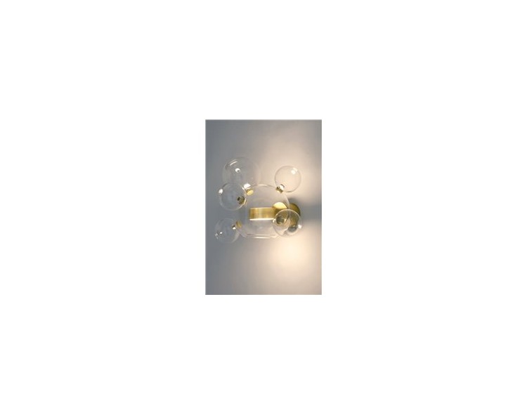 CAPRI WALL 6 gold wall lamp