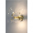 CAPRI WALL 6 gold wall lamp