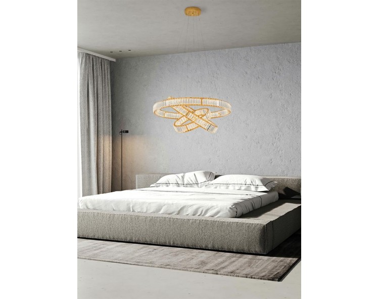 MOOSEE hanging lamp LIBERTY 100 gold