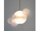 CAPRI 6 hanging lamp white / gold