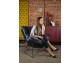 OTILIA STAND VELVET armchair, dark gray velvet