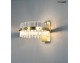 MOOSEE SATURNUS WALL gold wall lamp - LED, crystal, brushed steel