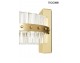 MOOSEE SATURNUS WALL gold wall lamp - LED, crystal, brushed steel