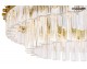 Lampa suspendata MOOSEE SATURNUS 47 DUO gold - LED, cristal, otel satinat