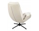 CARINO beige swivel armchair